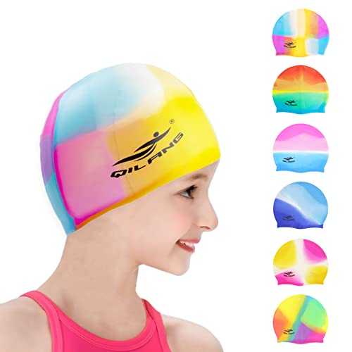 Gorros de Natación Niña Marca Alviller
