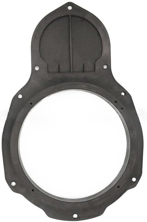 1 Pair 2010-18 CC Front Door Car Speaker Mounting Spacer Adaptor Rings Bracket 6.5 inch