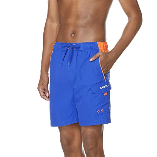 Image of Speedo Men's Marina Sport Volley, Knee Length Swim Trunk