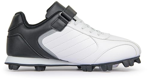 Sooneeya Youth Trainers Shoes Fashion Baseball Cleats For Boys Girls Black Size 1 M Us Little Kid thumb #4