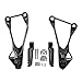XMT-MOTO Passenger Rear Foot Pegs Rest Bracket Fit for Kawasaki Ninja ZX6R 2005-2008 Fit for Kawasaki ZX636 2005-2006