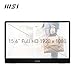 MSI PRO MP161 E2 15.6 Inch Full HD Portable Monitor - 1920 x 1080 IPS Panel, 60Hz, Eye-Friendly Screen (PC, Laptop, Mobile), Speakers, Enhanced Chassis & Kickstand - Mini-HDMI 2.0b, 2 x USB Type-C