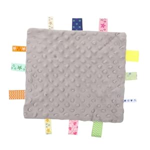 ELAYARD Baby Kuscheltuch Grau Bunt