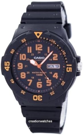 Casio Model Mod. MRW-200H-4 Date & Day, Dual Time, WR 100 ** Original Box **. Casio Brand