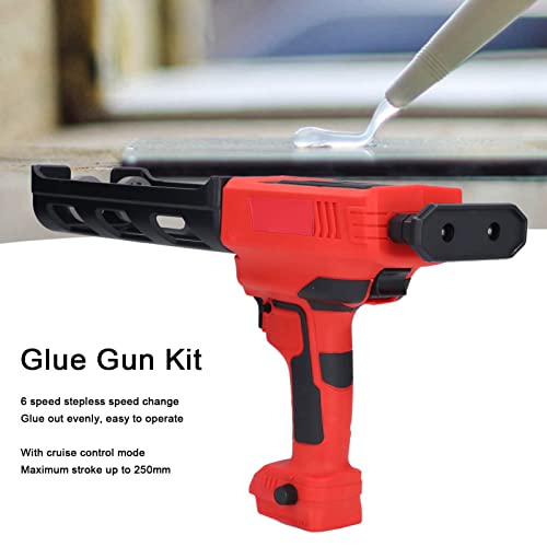 Cola de costura Electric Beauty, pistolas de calafetagem de azulejo DC 21 V 6 velocidades ajustáveis