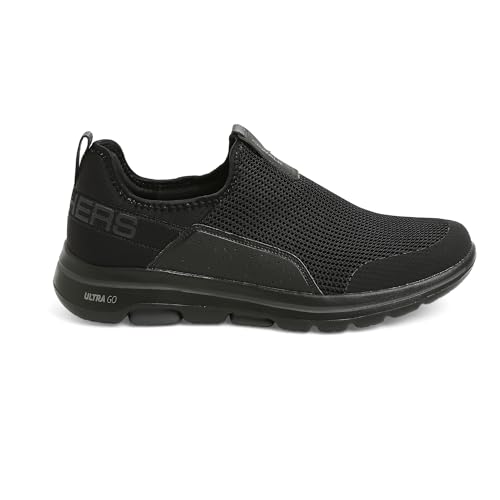 Image of Skechers Mens GO Walk 5 - DOWNDRAFT Slip-on Walking Shoes