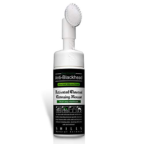 Charcoal Bubble face Soap- Daily Facial Cleanser, For Normal to Oily Skin. Remove acne, black heads.