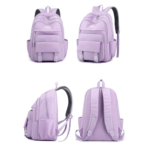 Mochila Bolsa Impermeável Jovem Escolar Elegante Academia Faculdade Viagem Trabalho Treino Unissex L