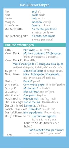 Langenscheidt Go Smart - Portugiesisch für die Reise. Fächer