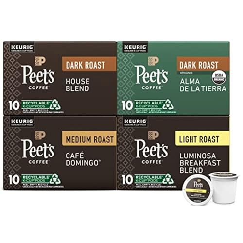 Peet's Coffee K-Cup Variety Pack 40 Pods