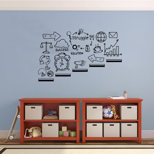 Image of Motivational, Inspirational, Tamil, Discipline Quotes Wall Sticker for Living Room, Bedroom, Kids Room, Big Size Sticker, 3D Sticker, PVC Vinyl, Wall Sticker God (Pack 1) (QT-3)