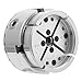 VEVOR 4 Inch Wood Lathe Chuck, 4-Jaw, Self-Centering Wood Turning Chuck Set with 1