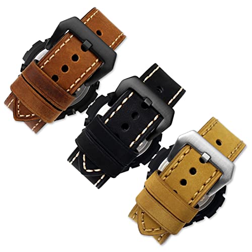 Bracelet concave MTG-B1000 en cuir de vachette résistant