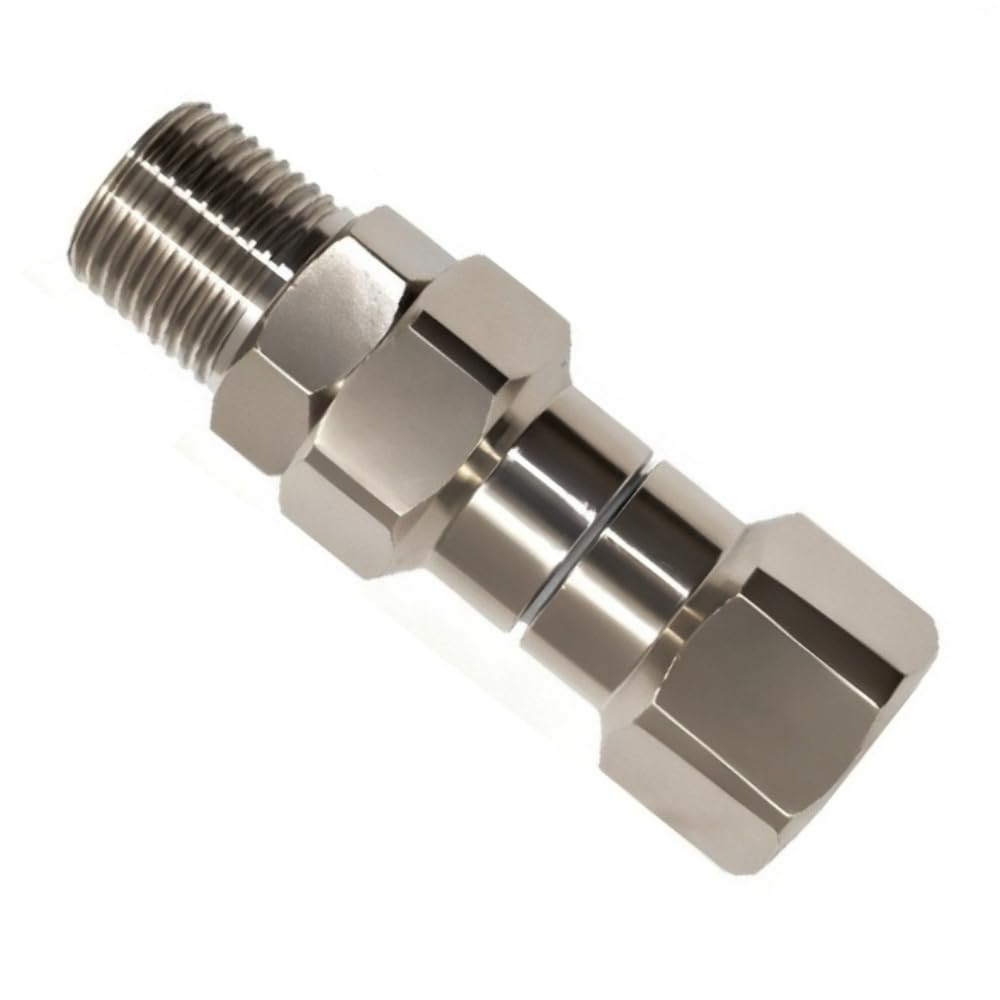 Adaptateur pivotant 3/8 NPT Flylock en acier inoxydable 5000 PSI pour nettoyeur