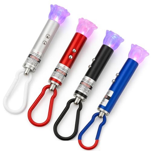 Image of IK - (Pack of 2) LED Laser Pointer Pen | Red Laser Pointer for Office Presentation, Pet Toy & Party Use | High Power Laser Beam Flare Light | Red Pointer Pen for Kids & Presentation Laser Light