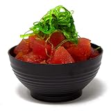 50 Pack 3 oz. Asian-Style Black Mini Plastic Bowl For Appetizer Bowls and Disposable Dessert Bowls Professional-Grade Recyclable Disposable Mini Dessert Cup for Appetizers CMJJ