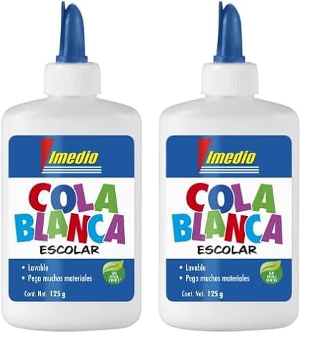 IMEDIO Cola Blanca 40 g (Paquete de 2)
