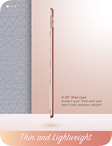 I-Blason Cosmo Lite Case For Ipad 9Th/8Th/7Th Generation, Ipad 10.2 (2021/2020/2019), Slim Trifold Stand Smart Case Translucent Hard Back Protective Cover With Auto Sleep/Wake (Marble) #TOP6