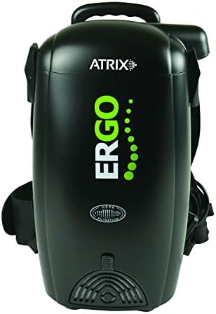 Atrix VACBP10 HEPA Backpack Vacuum with Additional Filters, Premium Bundle, Black