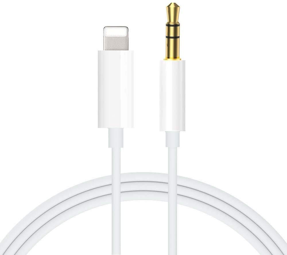 Apple MFi Certified Aux Cord for iPhone in Car, 3.3FT