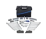 Kobalt 110-Piece Standard (SAE) and Metric Mechanic's Tool Set with Soft Case