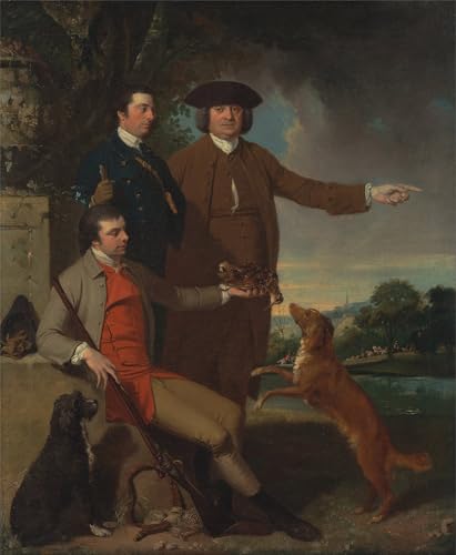Cuadro en lienzo para oficina con el autorretrato de John Mortimer ideal para decorar despachos