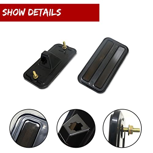 Kenrtir Smoked Lens Front & Rear Bumper Side Marker Lights Housing Assembly Kit For 1970-1981 Pontiac Firebird Trans Am #TOP2