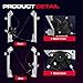 XIMAKA Front Driver Side Power Window Regulator with Motor (7 Pins) Fit for Chevrolet Silverado Suburban Tahoe GMC Sierra Yukon XL Cadillac Escalade ESV, 751-724