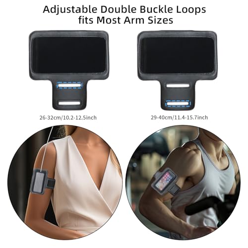 Battery Holder Case Band Smartphones Armband Outdoor Power Strap Gym Running Arm Belt