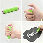 10pcs Writable Chalkboard Photo Booth Props Kit - Reusable Blank Signs with Chalk & Sticks for Wedding, Birthday, Baby Shower, Prom & Party Favors - Image 4