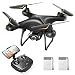 SNAPTAIN SP650 1080P Drone with Camera for Adults 1080P HD Live Video Camera Drone for Beginners w/Voice Control, Gesture Control, Circle Fly, High-Speed Rotation, Altitude Hold, Headless Mode