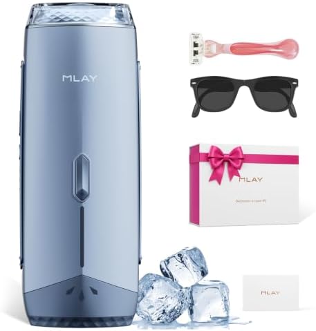Depilador a Laser IPL MLAY T18 com Resfriamento, ANVISA, Bivolt