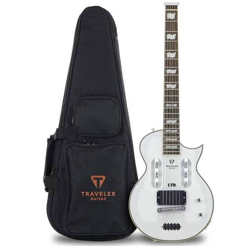 Traveler Guitar LTD EC-1 (Snow White) Electric Travel Guitar w/Gig Bag by Traveler Guitar - Used condition - US$364.79