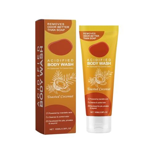 CXPMY Detergente Corpo acidificato, rimuove Gli odori, formulato Senza SLS o parabeni, Controllo degli odori per 48 Ore, profondamente nutriente