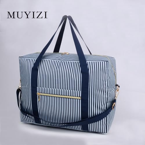 Foldable Travel Bag Water Resistant Travel Duffle Bag with Lining and Shoulder Strap UPGRADE One Size