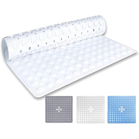 MOONLIGHT20015 Square Shower Mat Non Slip Anti Mould Cover