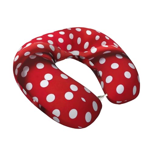 Almohada de viaje con espuma viscoelástica y funda negra miniatura 2
