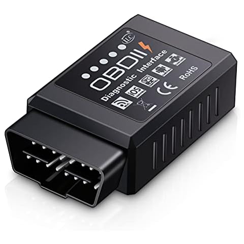 iLC OBD2 OBD Wireless Car Code Reader Scan Tool - Connects Via WiFi With Any IOS, Android & Windows Device -Features A 3000 Code Database Cover