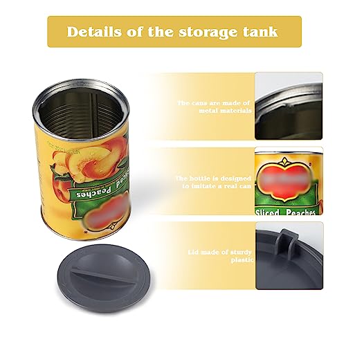 Fake Can Safes Diversion Secret Stash Safes(Yellow Peach) #TOP1