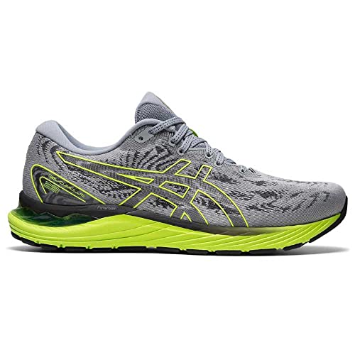 TÊNIS ASICS GEL-CUMULUS 23-MASCULINO-SHEET ROCK/HAZARD GREEN Cor:Cinza;Tamanho:40;Gênero:Masculino