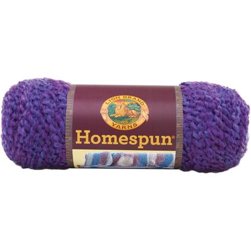Image of Lion Brand Yarn Homespun 790-421 Purple Haze