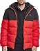 Produktbild Urban Classics Herren Winterjacke mit Kapuze, firered/blk, 4XL