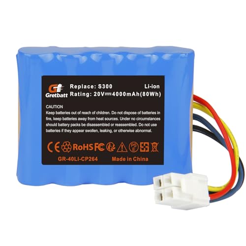 Batterie de Remplacement Li-ION 20V 4000mAh pour Worx Landscape LX790i/LX790/LX792/LX795/LX796/LX797/LX991 et Ferrex 800 m² 2021 | Batterie pour Automower LA0001/LA0002/WA3230/WA3231