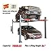 KT-4H110 Four Post Lift 11,000 Lbs Load Bearing 84.5 Inch Lifting Height Vehicle Lift, 3.0HP 110V 4 Post Lift for Professional Auto Repair Equipment(Forklift Unloading Required)