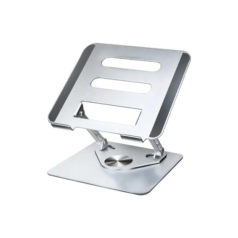 deedlux Elite360 Laptop Stand, Your Ultimate Work Companion: This Premium Accessory Offers a 360-degree Rotating and Folding Stand.