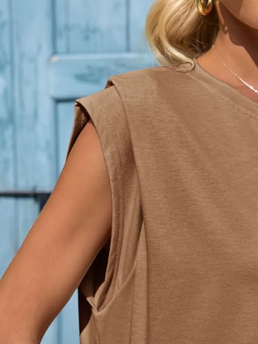 Cicy Bell Womens Cap Sleeve Tank Tops Boat Neck Loose Fit Tshirts Summer Casual Basic Tee Shirts3