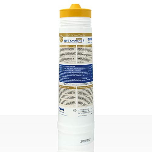 BWT Bestmax S Premium Replacement Cartridge - Limescale Protection The Taste Experts, 5 Stage Filtration for Espresso Machines