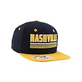Nashville Predators NHL Officially Licensed Youth Adjustable Snapback Hat Flat Bill Z11 Pitch Team Color