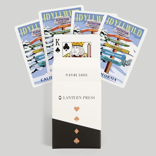 Baraja de poker tamaño póker con 52 cartas miniatura 6