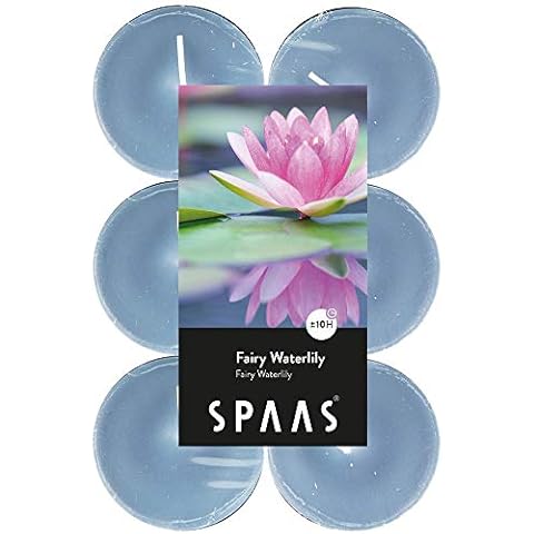 Spaas Fairy Waterlily Scented Maxi Tealights Cover